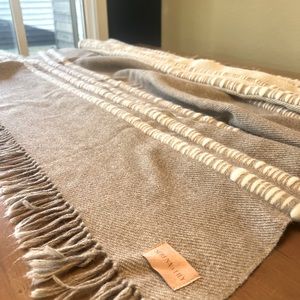 Serena and Lily Palomino Alpaca and Wool Throw